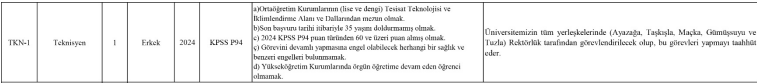 İstanbul Teknik Üniversitesi 25 Sözleşmeli Personel Alacak görseli